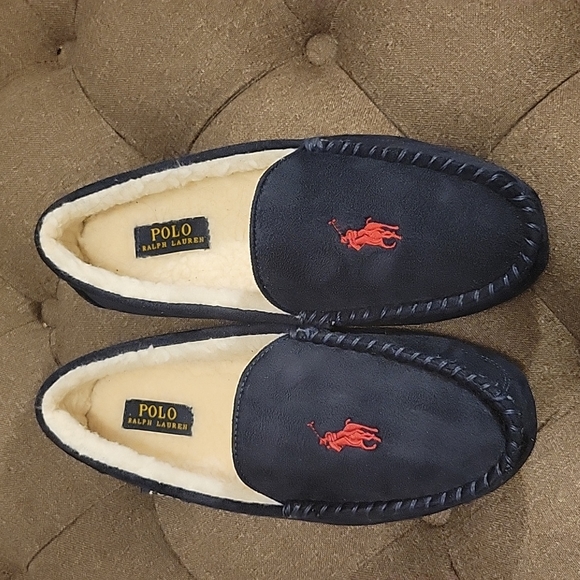 Polo Ralph Lauren Other - NIB Polo RL Memory Foam Slippers